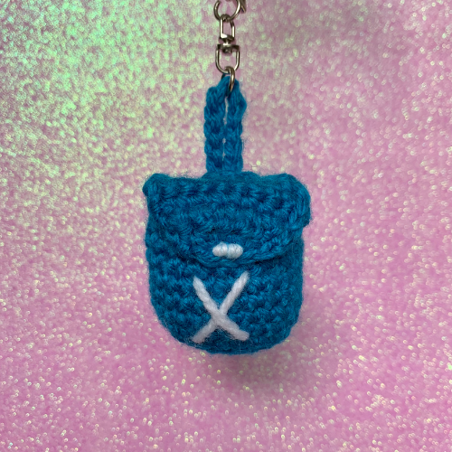 Chopper Book Bag Keychain